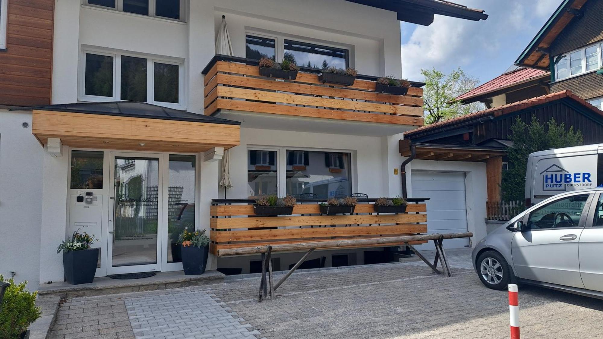 Faltenbach Ferienwohnungen In Oberstdorf Esterno foto